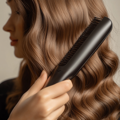 faire wavy avec lisseur