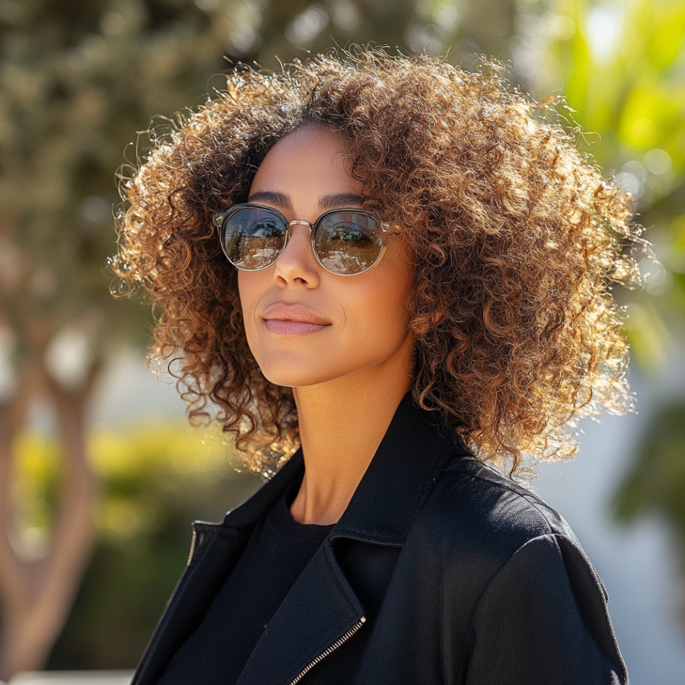 Sécher des cheveux bouclés