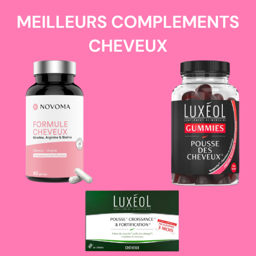 meilleurs compléments cheveux