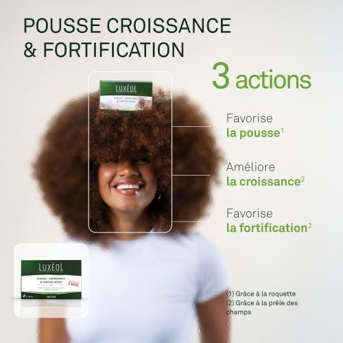 actions cure cheveux luxeol
