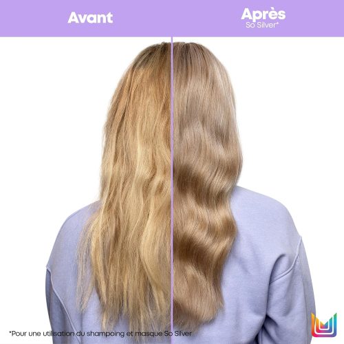 resultats shampoing violet matrix